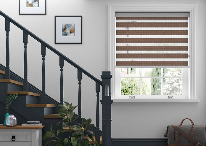 Nightshade, Brown Grain - Twist&Fit Day and Night Blind - Image 3